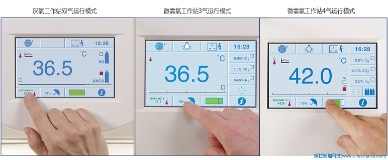 DWS A35厭氧工作站與H35、M35微需氧工作站工作氣體參數(shù)設(shè)置界面對(duì)比圖.jpg